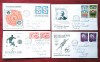 OLYMPIC GAMES, GAMES, AMERICAN GAMES, FIGURE SKATING x 4 FDC Covers 