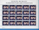 Liechtenstein  Mi.-Nr. 444 Kleinbogen Europa