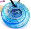 1pc round blue Abstract Vortex Murano Art Glass Pendant Necklace p451 | eBay</title><meta name=