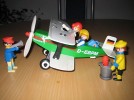 playmobil flugzeug von 1977 mit zubehör