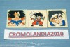 LOTE DE 3 CROMOS DE DRAGON BALL Z DE MATUTANO