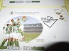 SOBRE CON SELLO PERSONALIZADO CENT DEL BETIS Y MATASELLOS EXPOSICION 