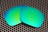 New VL Polarized Emerald Green Replacement Lenses for Oakley Holbrook Sunglasses 