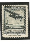 Edifil 1939. Nº NE38*. AVION EN VUELO.