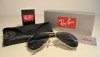 RAY BAN AVIATOR GOLD GREEN 3025 RAYBAN