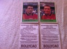 CROMOS SELECCION ESPAÑOLA BOLLICAO AÑO 94:SIN PEGAR  JUGADORES DELF.C. BARCELONA