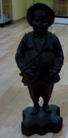 Schöne Holzfigur : 
