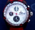 FILA: Armbanduhr Alu mit drehbarer Lünette + rotem Kautschukband 4QU3560 | eBay</title><meta name=