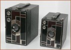 Lot de 2 Beau Brownie Kodak : formats différents, finition identique