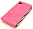  New Leather Case Skin Clip For iPhone 4 & 4S Hot Pink 