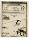  1943 Airgraph British North African Forces-GB camel oasis pyramid ship bomber 