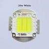  1pcs Square 20W White 1700LM ~ 1900LM 6500K COB SMD LED Light Part 45μm chip 