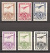  SERIE FERROCARRILES AÉREA Nº 483/88 NUEVA (CAT. 227 €) 