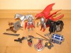 PLAYMOBIL RITTER aus ADVENTSKALENDER - TOP - mit rotem DRACHEN