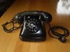  Altes Bakelit Telefon Bj.10.1953 Bakelittelefon Telefonfabriker A/S 