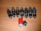  WWII Military Radio Receiver Wireless Set WS19 Mk* Spare Tubes 6K7G 6K8G EF50 
