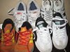  LOTE CUATRO PARES ZAPATILLAS Nº27/28 NIKE ADIDAS ZARA ETC ENTRA Y MIRA 