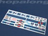  Scalextric/Slot Car 1/32 Scale 'Martini' Decals. ws038 
