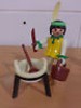  Playmobil 3355 3406 Indio Nativo Oeste Indien Native Indianer West American 