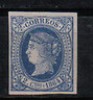  1864 Isabel II EDF Nº63 2CS Azul Sobre Rosa Nuevo 