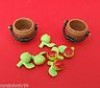  Playmobil Two Wooden Style Buckets with Apples 