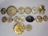  Lot of 15 Vintage Manual Automatic Watch Movements 