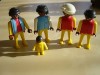PLAYMOBIL - Afro-Amerikaner - Figuren mit Baby - RAR