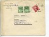  Spain Cover to Sweden CA 1935 