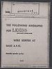  1944 WWII Original Airgraph Xmas for Leeds Target Form S3799 