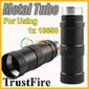  18650 Battery Extension Tube for TrustFire 1200 1600 3800 LM Flashlight Torch 