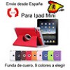  Funda Carcasa Giratoria 360º de Cuero Para Apple iPad Mini 