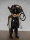  Playmobil Abenteuer Figuren Eisenbahn Schlüsselanhänger Sheriff klicky 1974 