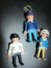  Lot of 3 Playmobil Vintage Soldiers Figurines Nice Condition 
