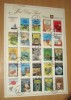  FDS Tintin Kuifje ° Belgium 25 Different Languages 25 Couvertures D'Albums 