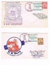  USA Navy USS Aylwin 1935 in Spain 2 Covers Santander H07 