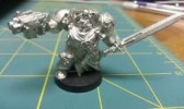  Space Marine Terminator Captain Metal Warhammer 40K 