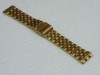  Gents Men Wrist Watch Solid Gold Plated Watch Band Jubilee Fit Any Watch 22 Mm 