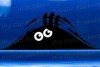  150mm 15cm Peeping Under Peek Boo Monster Funny Sticker Car Wall Door Boot 