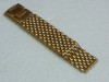  Gents Men Wrist Watch Solid Gold Plated Watch Band Jubilee Fit Any Watch 18 Mm 