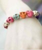  Don'T Miss 8pcs Death's He​ad Modern Fashion Bracelets Vintage Women Punk Metal 