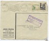  Lettre Espana Espagne Zaragoza Lyon Censure Militaire Censura Militar 1937 