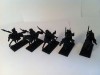  Warhammer Dark Elves 5X Dark Riders Converted Plastic Models 