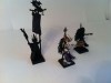  Warhammer Dark Elves 2X Sorceress Master BSB Converted Plastic 