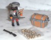  Playmobil 4767 Finsterer Pirat Mit Schatztruhe Figur Pirat 