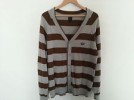  Adidas Grey and Brown Cardigan Size Large UK 