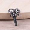  1CS Alloy Rhinestone Black Bowknot 3 5mm Dust Plug FIT Iphone 4s 