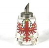  Glas Zuckerausgiesser Mit Wappen 