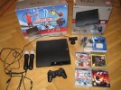  PS3 Slim 320GB DUALSHOCK3 2 Mandos Move 4 Juegos 