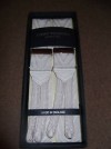  Albert Thurston White Moire Braces 
