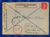  Deutsches Dienstpostamt Oslo Brief 27 11 44 ABS Organisation Todt Lazarett Oslo 